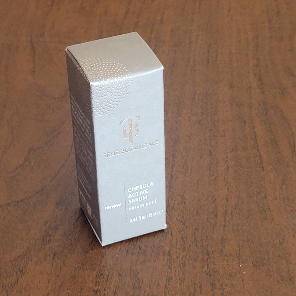 True Botanicals Chebula Renew Active Serum 0.44 oz./13 mL Travel Size New in Box